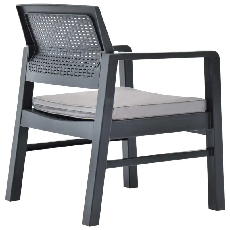 Tuinset met kunststof materiaal voor buiten met levering bevat - Tuinsets