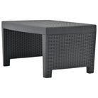 Tuinset met kunststof materiaal voor buiten met levering bevat - Tuinsets