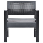 Tuinset met kunststof materiaal voor buiten met levering bevat - Tuinsets