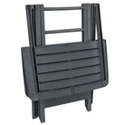 Tuinset met levering bevat duurzame kunststof bistroset voor balkon of terras - Tuinsets