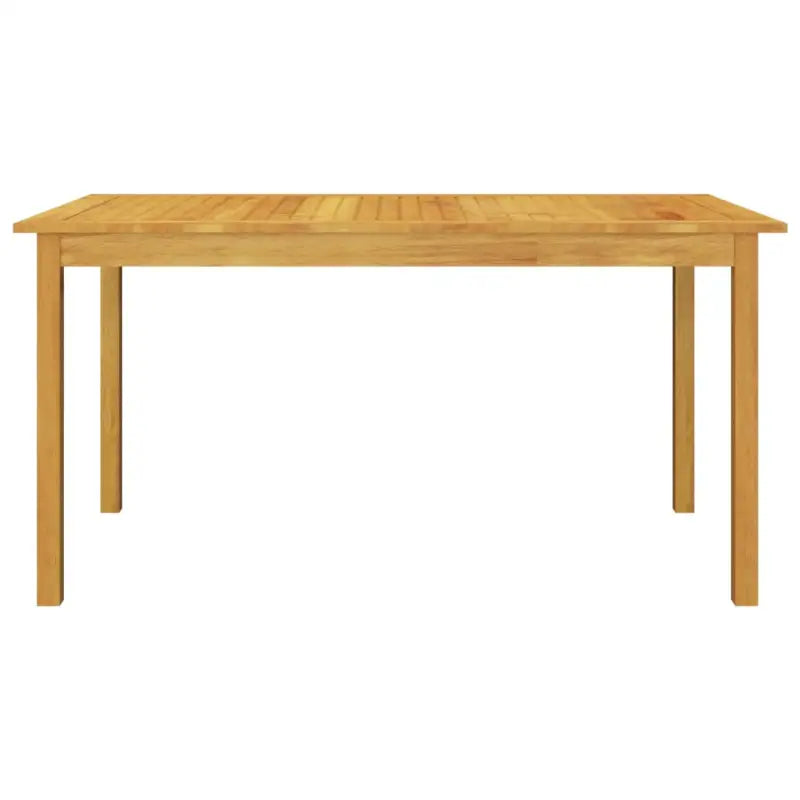 Tuinset met massief acaciahout tafel en comfortabele zitafmetingen - Donkergrijs - Tuinsets
