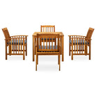 Tuinset met massief acaciahout voor een duurzame buitenruimte - Tuinsets