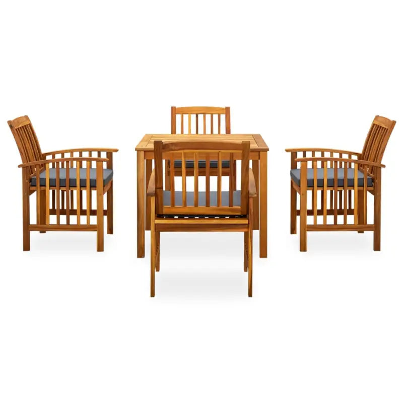 Tuinset met massief acaciahout voor een duurzame buitenruimte - Tuinsets