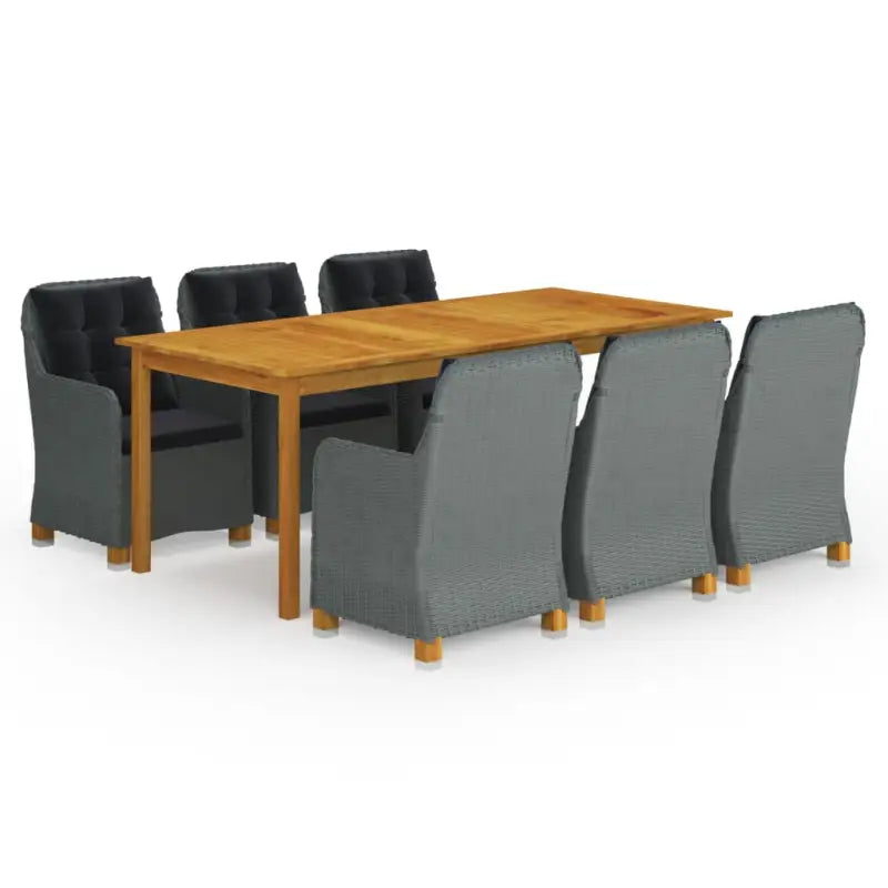 Tuinset met massief acaciahout voor een stijlvolle buitenruimte - Tuinsets