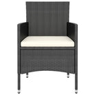 Tuinset met poly rattan en gehard glas voor stijlvolle buitenruimte - Tuinsets