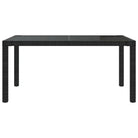 Tuinset met poly rattan en stalen frame voor buitengebruik - Tuinsets