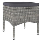 Tuinset met poly rattan en stevig stalen frame voor buitengebruik - Tuinstoelen