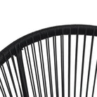 Tuinset met rattan look en gehard glas voor een tijdloze tuinstijl - Tuinsets