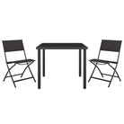 Tuinset met stalen frame en textileen stof voor een stijlvolle buitenplek - Tuinsets