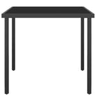 Tuinset met stalen frame en textileen stof voor een stijlvolle buitenplek - Tuinsets