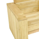 Tuinset van geïmpregneerd grenenhout voor terras en tuinplezier - Tuinsets