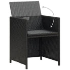 Tuinstoelen van poly rattan voor een duurzame tuin en terras</assistant - Tuinstoelen