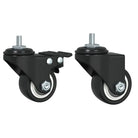 Vintage keukentrolley in grijs sonoma eiken bewerkt hout - Keukentrolleys