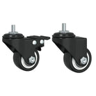 Vintage keukentrolley van bewerkt hout met veel opbergruimte - Keukentrolleys