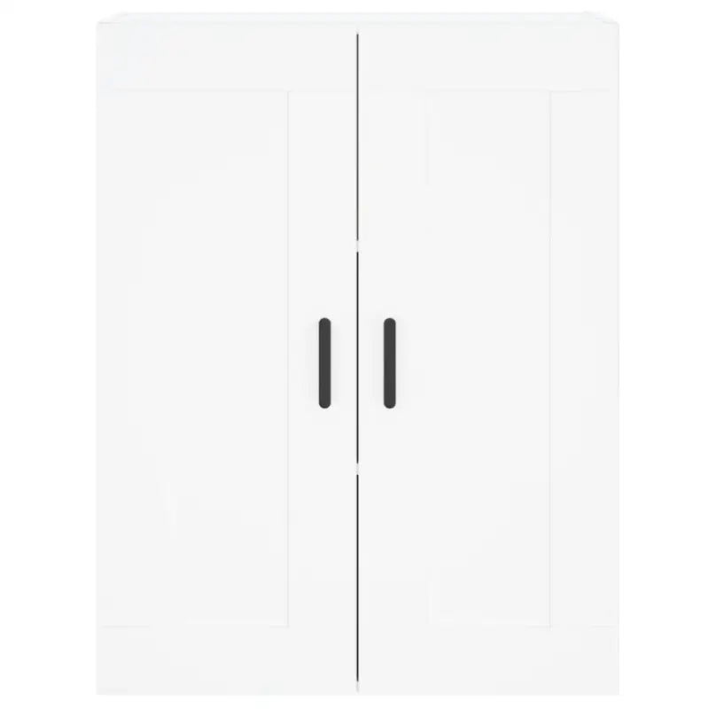 Wandgemonteerde kast van bewerkt hout met elegant en stevig ontwerp - Dressoirs & buffetkasten