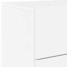 Wandgemonteerde nachtkastjes van bewerkt hout met LED-verlichting - Nachtkastjes