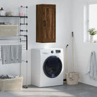 Wandkast van bewerkt hout met elegant ontwerp en hoge kwaliteit - Bruineiken / 1 - Dressoirs & buffetkasten