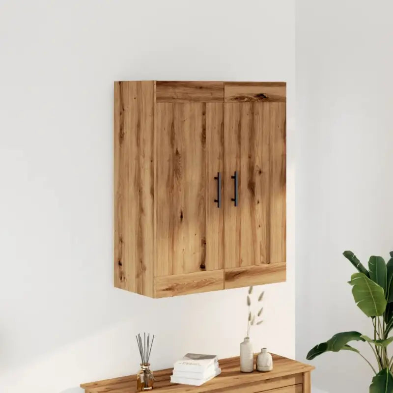 Wandkast van bewerkt hout met elegant ontwerp en hoge kwaliteit - Eiken / 1 - Dressoirs & buffetkasten