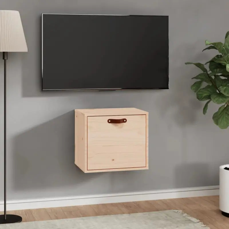 Wandplank van massief grenenhout voor een rustieke uitstraling - Naturel / 1 - Wandplanken