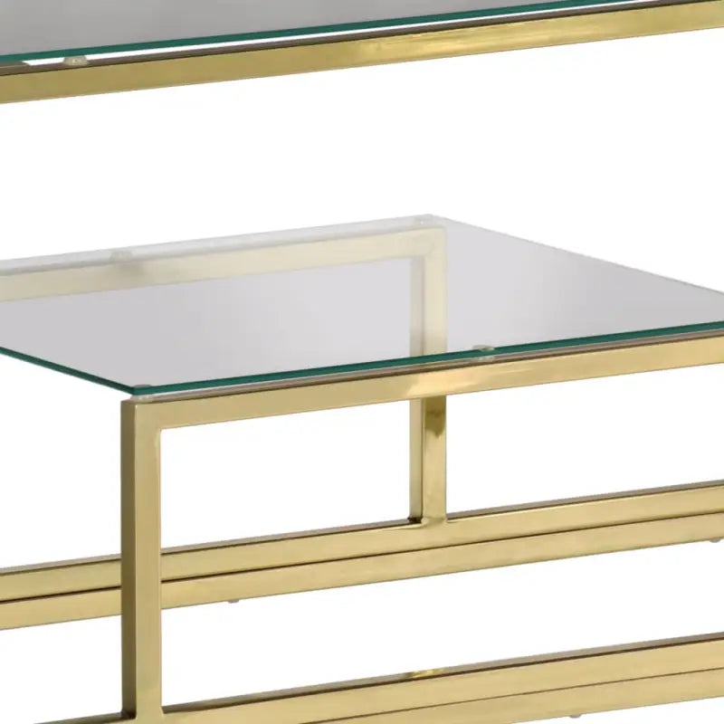 Wandtafel met gehard glas voor decoratie en functionaliteit - Consoletafels