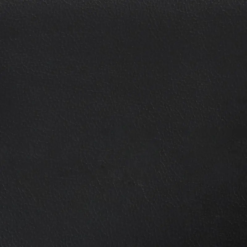 Zwart materiaal bedframe met hoofdeinde en multiplex lattenbodem - Bedden & bedframes