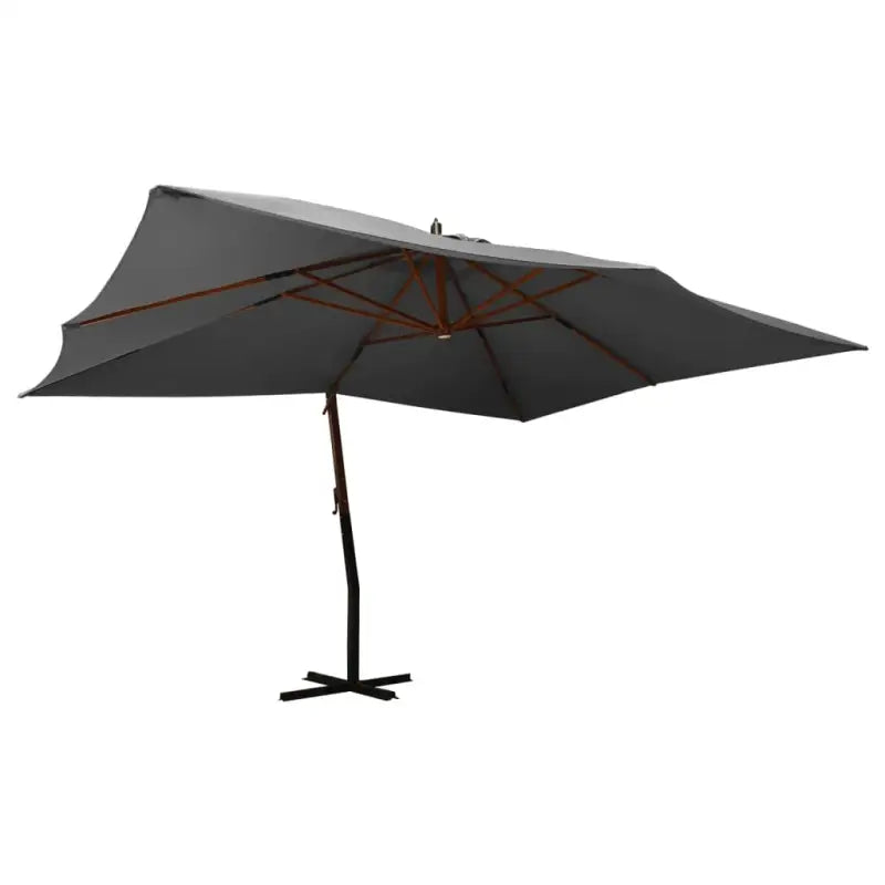Zweefparasol met UV-bescherming en waterbestendige stof - Antraciet / 1 - Parasols en zonneschermen