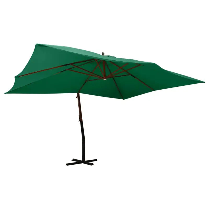 Zweefparasol met UV-bescherming en waterbestendige stof - Groen / 1 - Parasols en zonneschermen