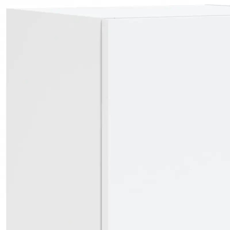 Zwevend tv-meubel van bewerkt hout met rgb led-verlichting - Tv-meubels