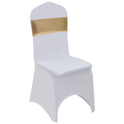 vidaXL 25 st Stoellint met diamant stretch goud - Aashly