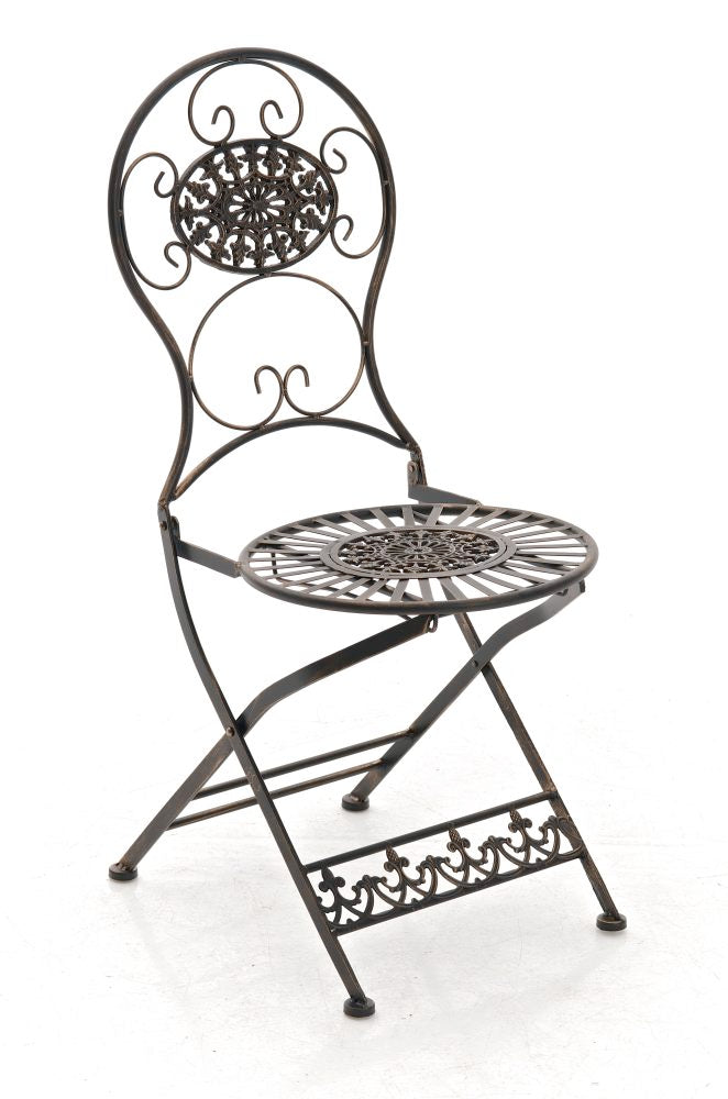 IJzeren Klapstoel Mani bronzen bronze