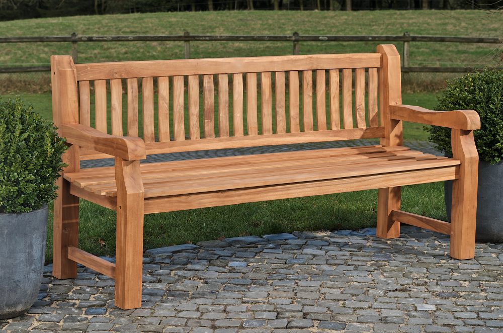Teakbank Jackson teak,120 cm teak