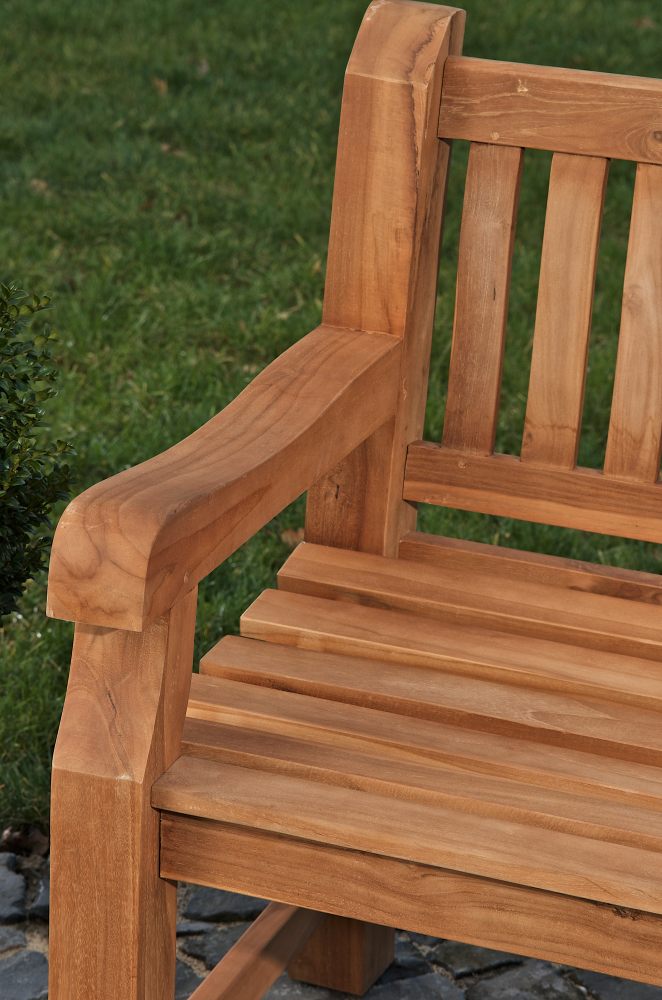 Teakbank Jackson teak,120 cm teak