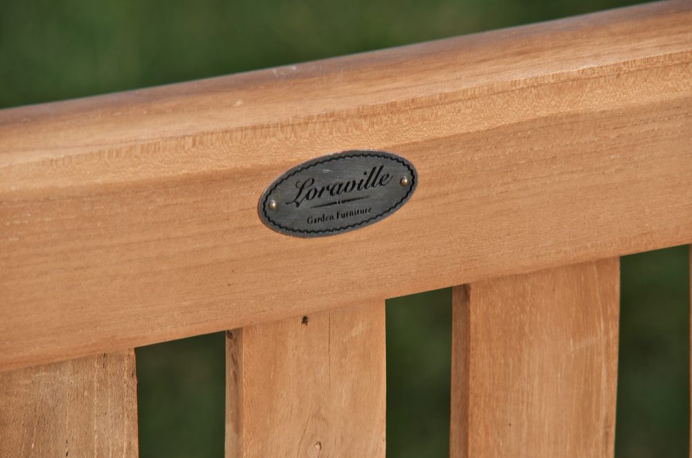 Teakbank Jackson teak,120 cm teak