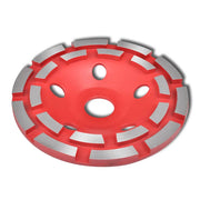vidaXL Diamantslijpwiel met dubbele rij 180 mm - Aashly