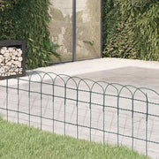 vidaXL Borderafscheiding 25x0,65 m gepoedercoat ijzer - Aashly