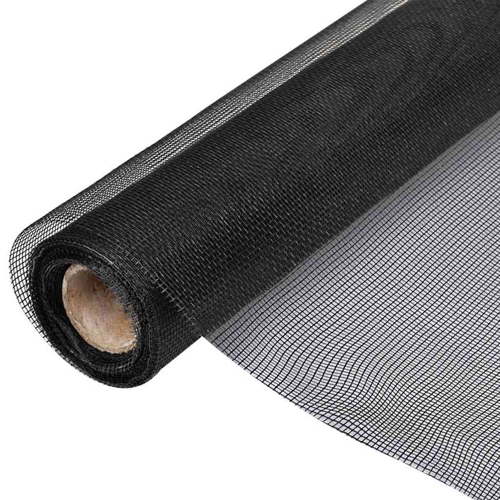vidaXL Gaas 100x1000 cm glasvezel grijs