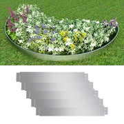vidaXL 20 st Grasboord flexibel 100x14 cm gegalvaniseerd staal - Aashly