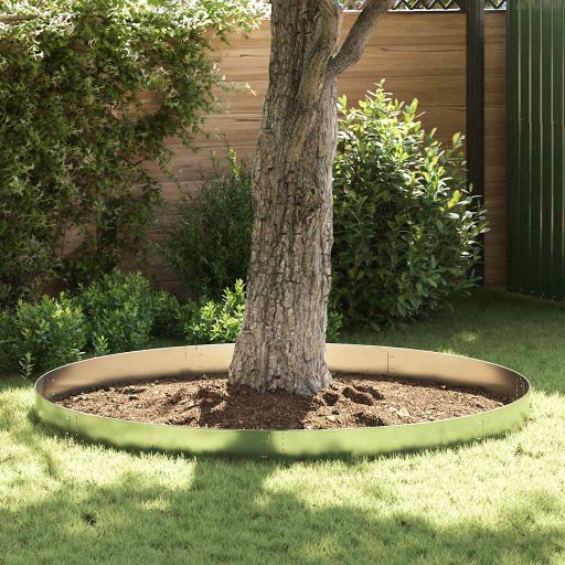 vidaXL 20 st Grasboord flexibel 100x14 cm gegalvaniseerd staal - Aashly