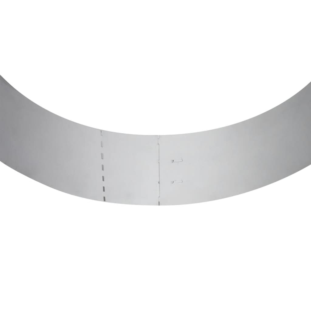 vidaXL 20 st Grasboord flexibel 100x14 cm gegalvaniseerd staal - Aashly