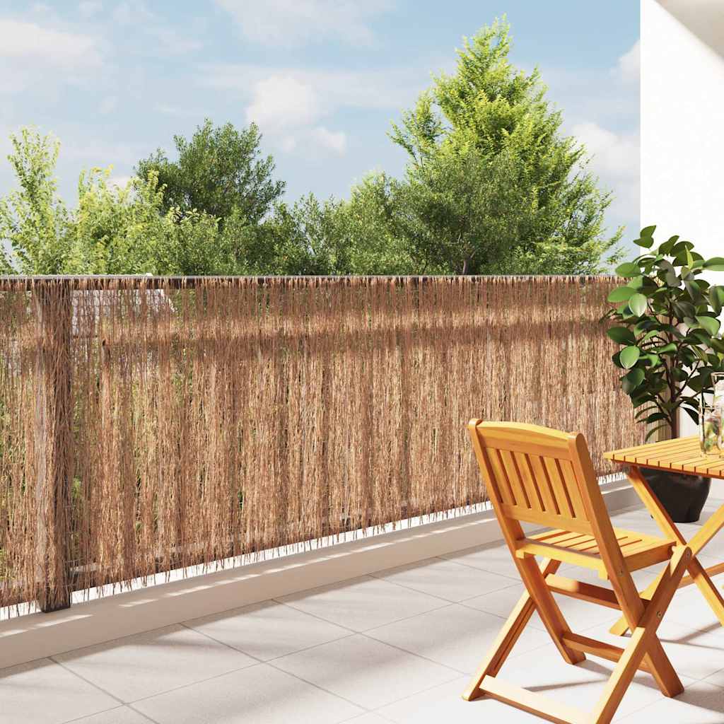 vidaXL Scherm 600x100 cm rijshout