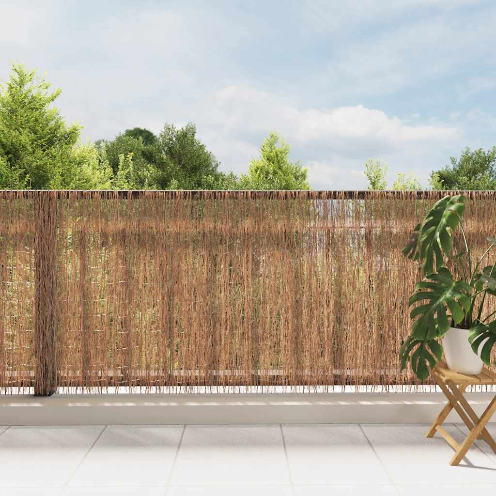 vidaXL Scherm 600x100 cm rijshout
