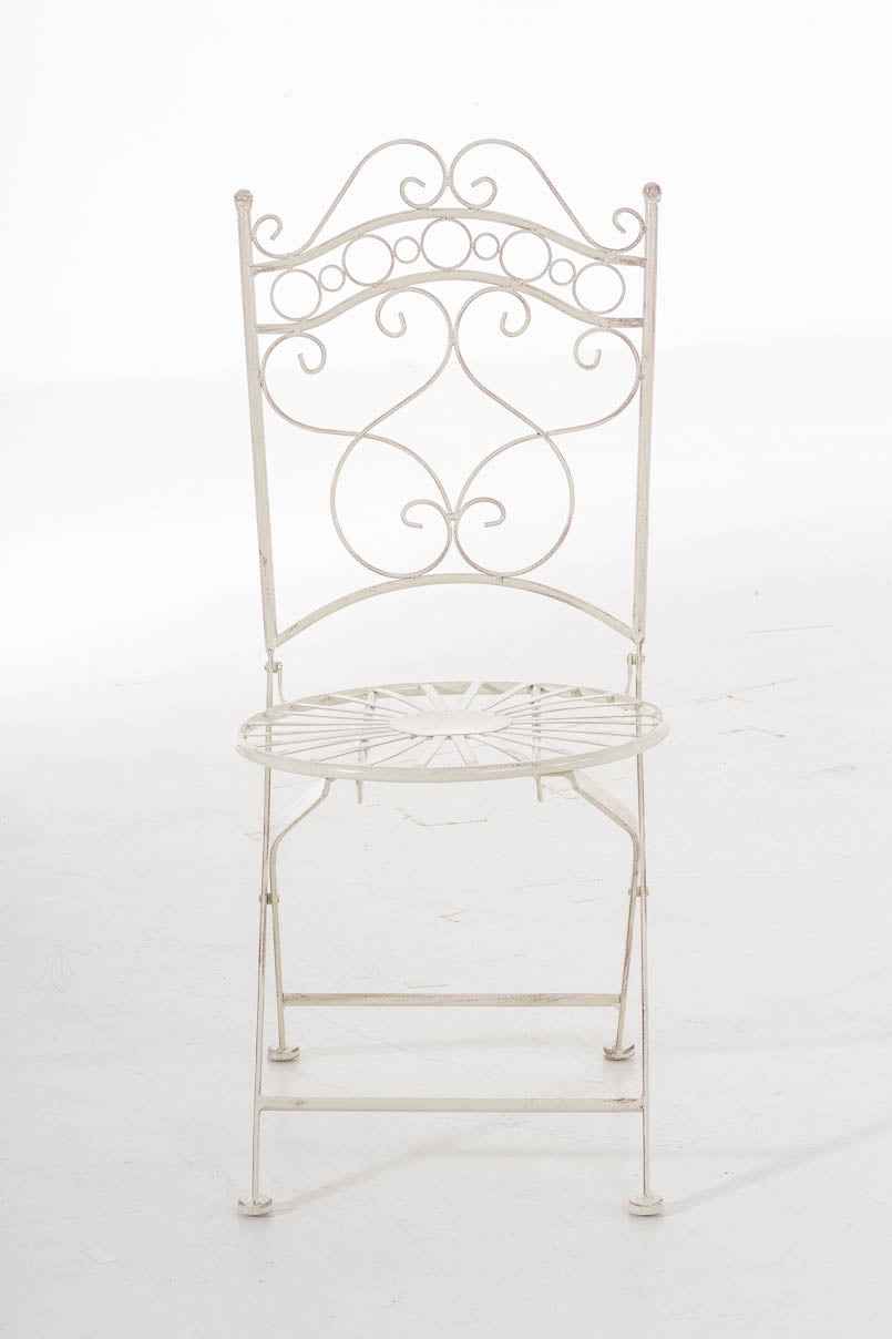 Tuinstoel Indra antiek/creme antik-creme