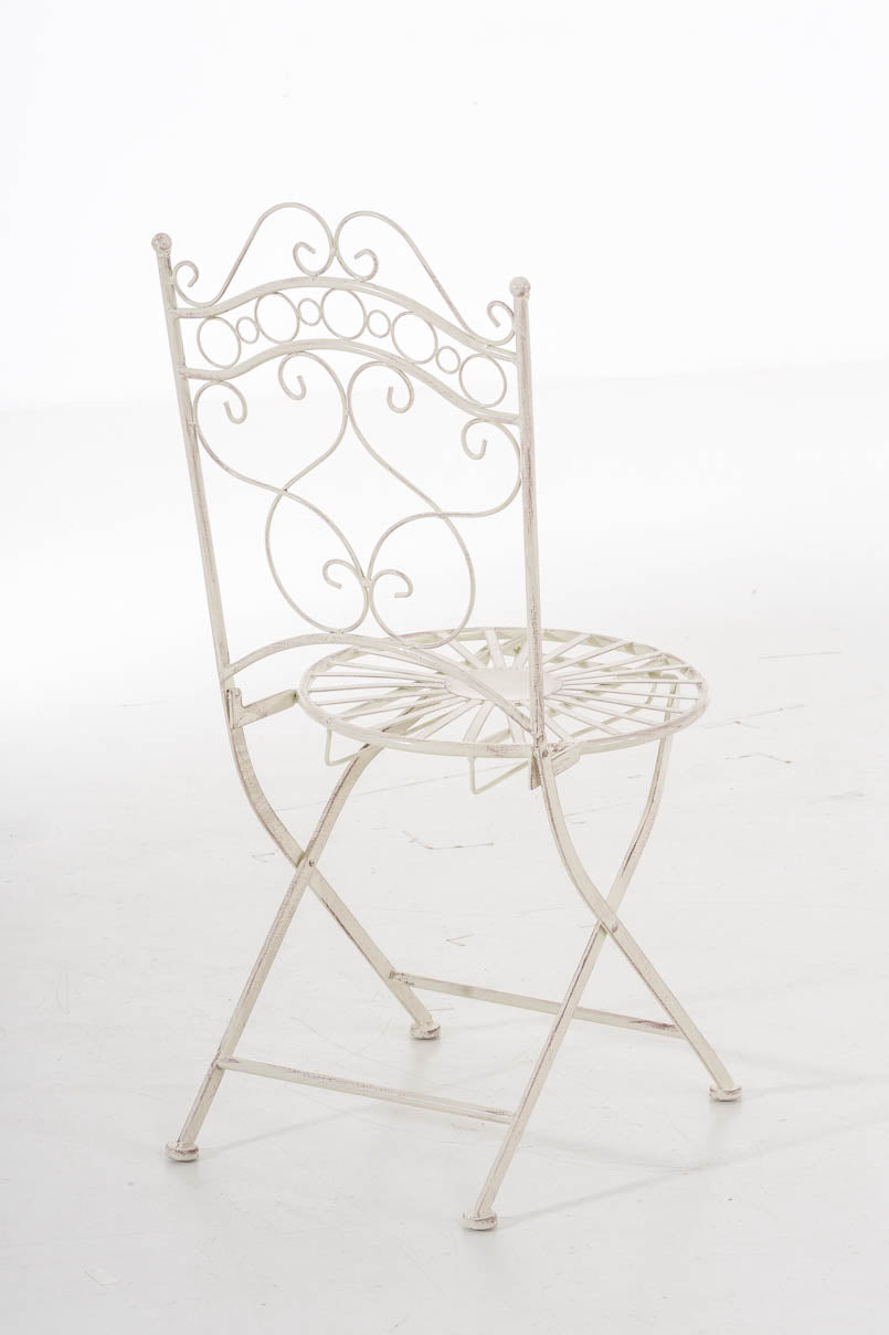 Tuinstoel Indra antiek/creme antik-creme