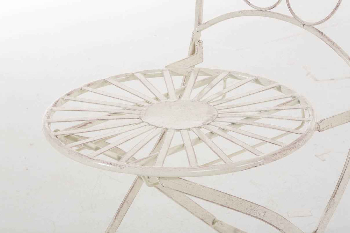 Tuinstoel Indra antiek/creme antik-creme