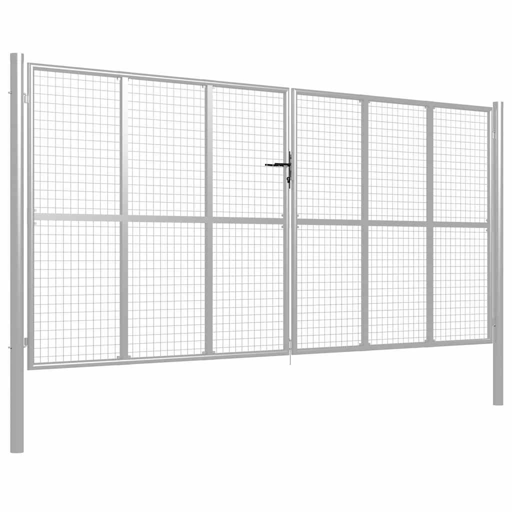 vidaXL Poort 415x200 cm / 400x150 cm mesh