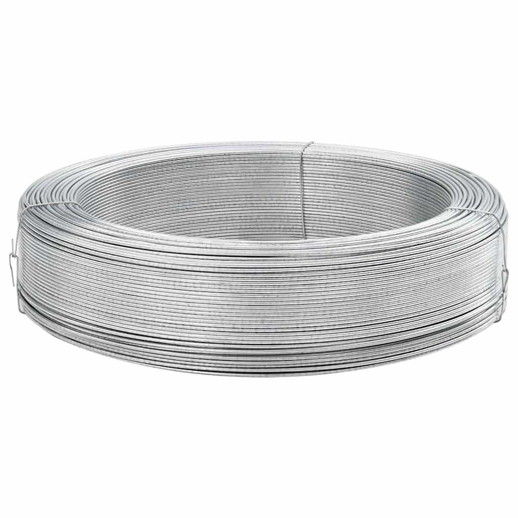 vidaXL Hekbinddraad 250 m 1,4 mm staal