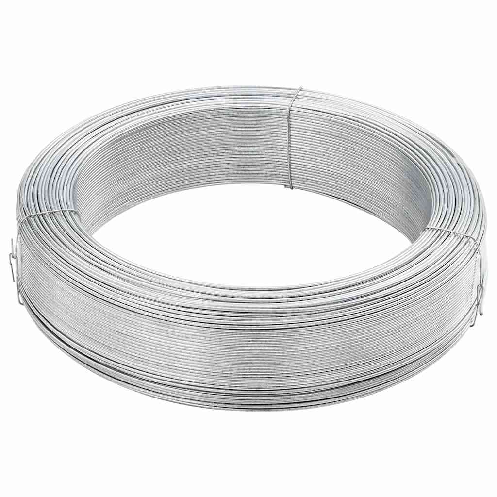 vidaXL Hekbinddraad 250 m 1,4 mm staal