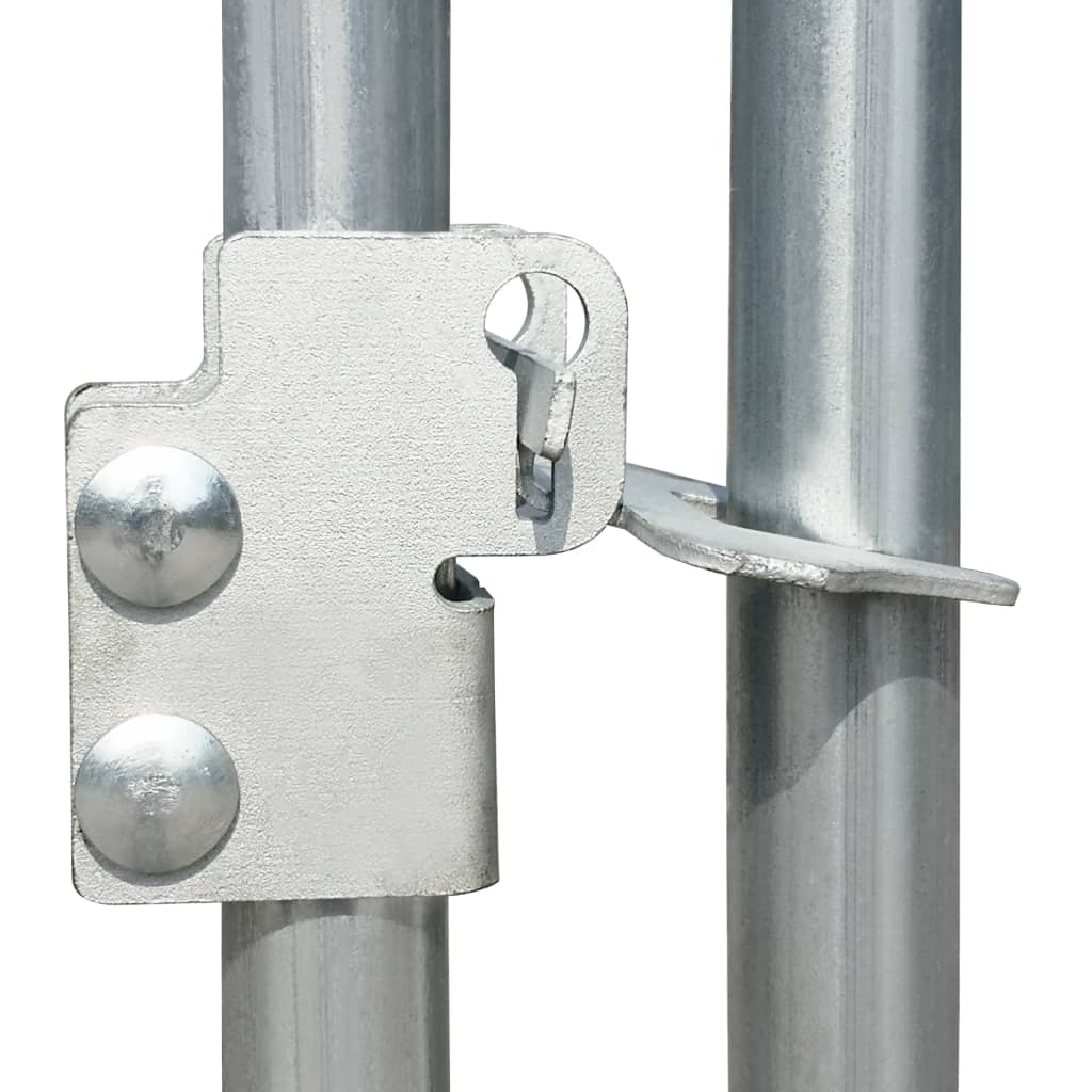 vidaXL Kippenren 2x1x1,5 m gegalvaniseerd staal - Aashly