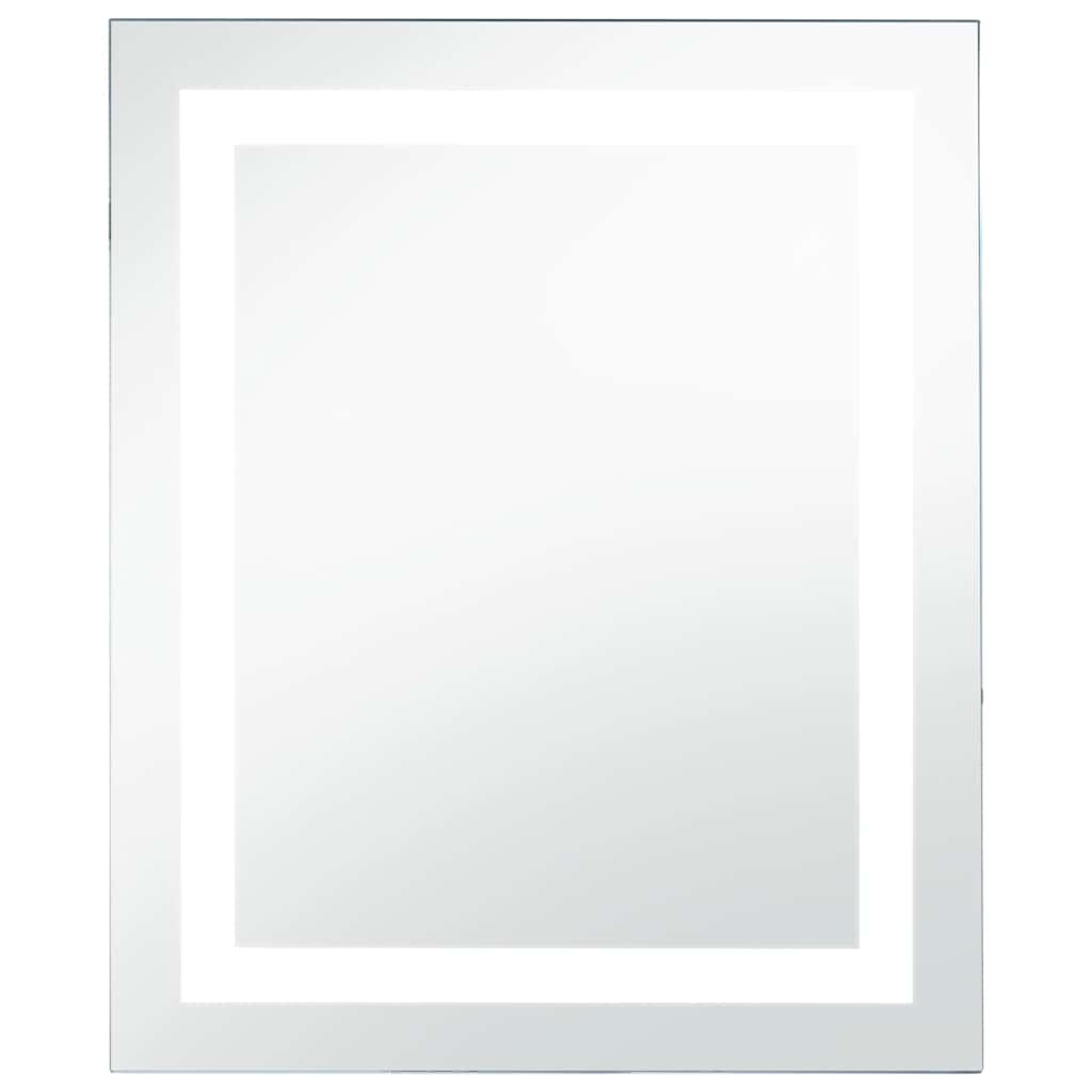 vidaXL Badkamerspiegel LED met aanraaksensor 60x80 cm
