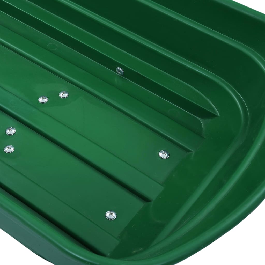 vidaXL Tuinkiepwagen 300 kg 75L groen